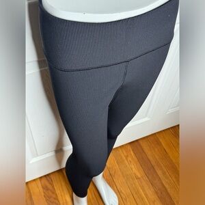 ATHLETA Elation Crossover Rib 7/8 Tight, Black